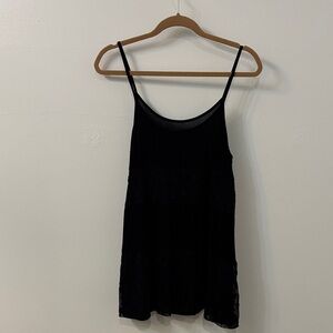 Lingerie Strapped Black Lace Top